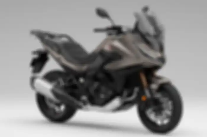 Tampilan motor baru Honda NT1100 2025.