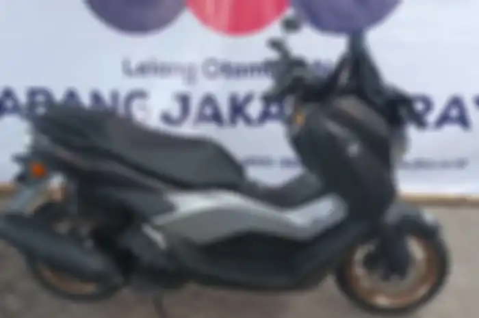 Tampilan motor murah Yamaha NMAX Turbo 2024 yang dilelang tidak sampai Rp 40 juta.
