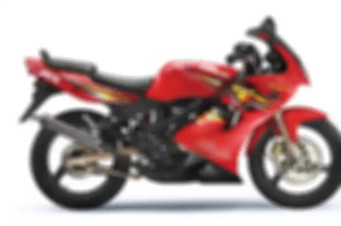 Motor Kawasaki Ninja legendaris bermesin 2-tak.