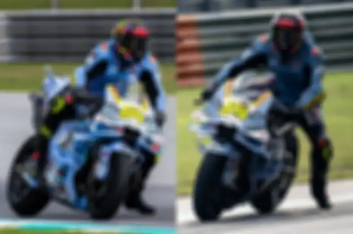 Fermin Aldeguer saat sesi tes MotoGP Sepang 2025