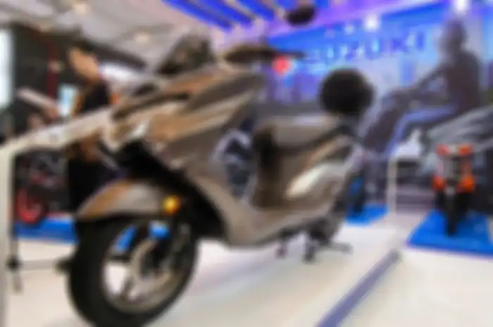 Foto ilustrasi motor matic baru Suzuki Burgman Street 125EX.