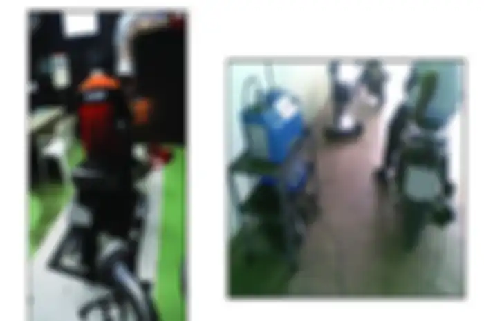 Motor yang dipakai untuk menguji konsumsi gas dan bensin agar ketahuan mana yang lebih irit dan boros.