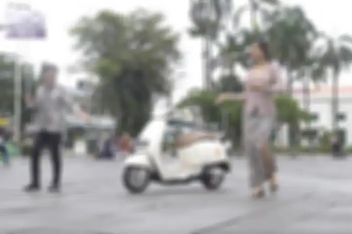 Foto ilustrasi motor listrik Yadea Velax.