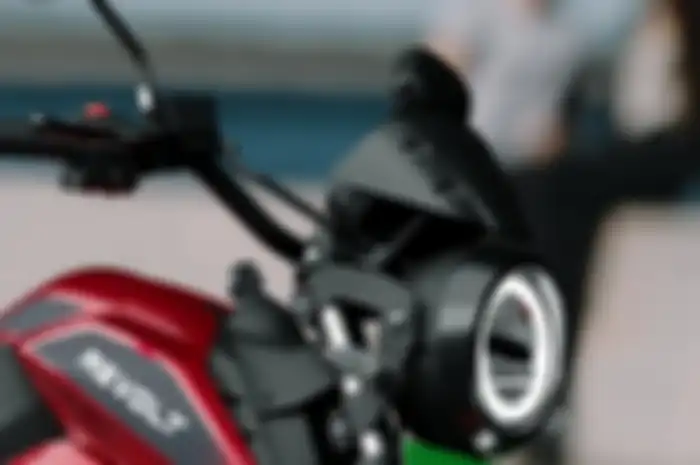 Tampang motor listrik baru RV BlazeX 2025.