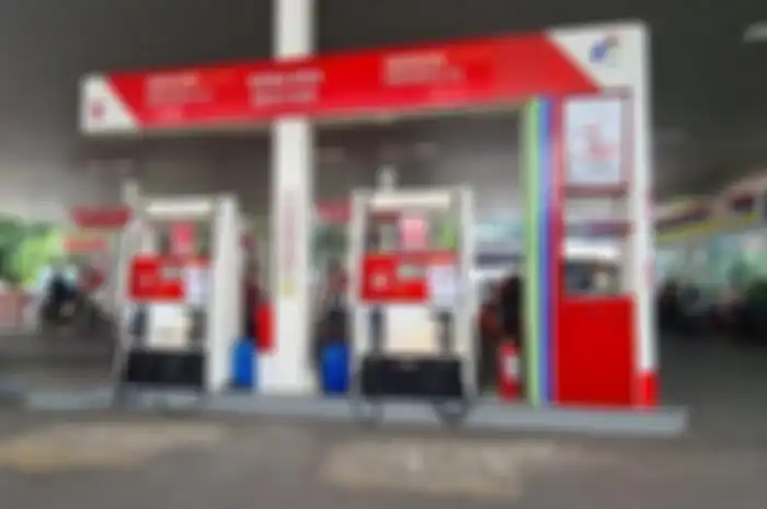 Foto ilustrasi SPBU Pertamina yang menjual Pertalite dan Pertamax.
