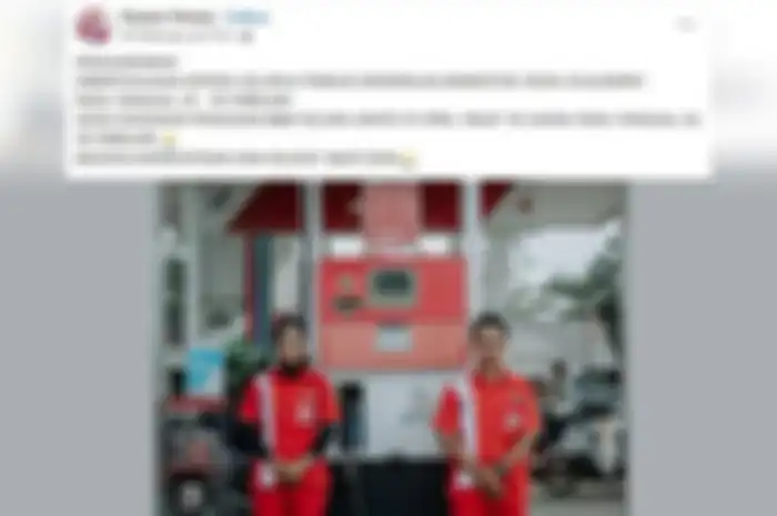 Pengumuman BBM gratis dari Pertamina Februari 2025 di akun Facebook.