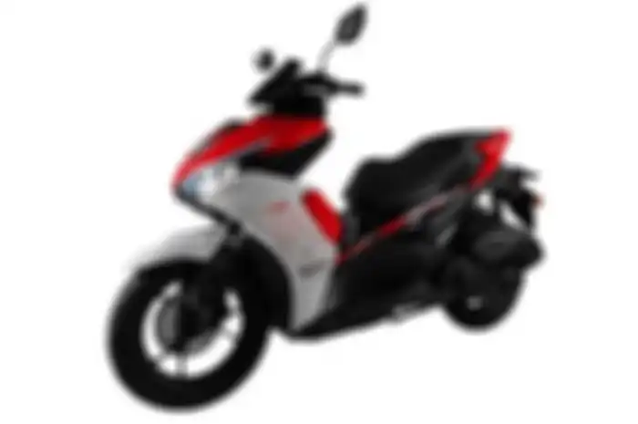 Tampilan motor matic baru Euro Griffin 180i 2025.