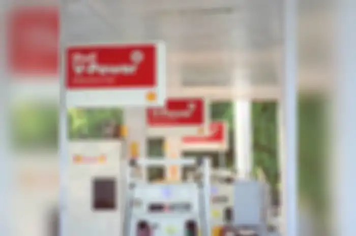 Foto ilustrasi SPBU Shell yang menjual BBM selain Pertamina.