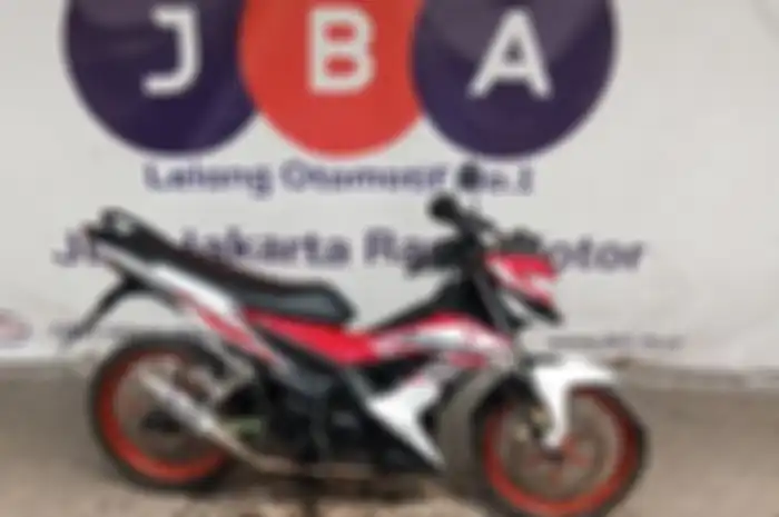 Tampilan motor murah Honda Sonic 150R yang dilelang Rp 5 jutaan.