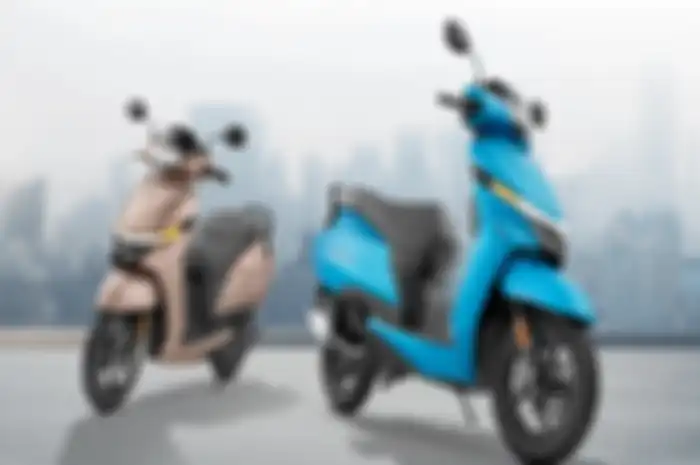Bentuk motor matic TVS Jupiter 110 2025 dengan mesin baru harganya lebih murah dari Honda BeAT.
