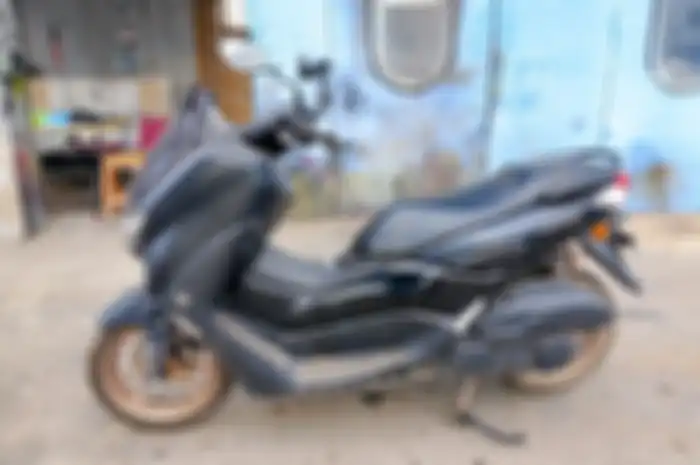 Kondisi motor murah Yamaha NMAX yang dilelang Rp 10,5 juta.