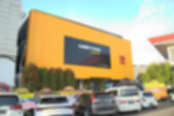 Tampilan dealer motor listrik United E-Motor terbaru di Jakarta Barat.