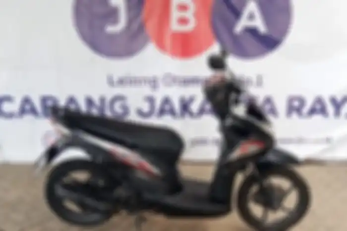 Motor murah Honda BeAT yang dilelang Rp 1,5 juta.