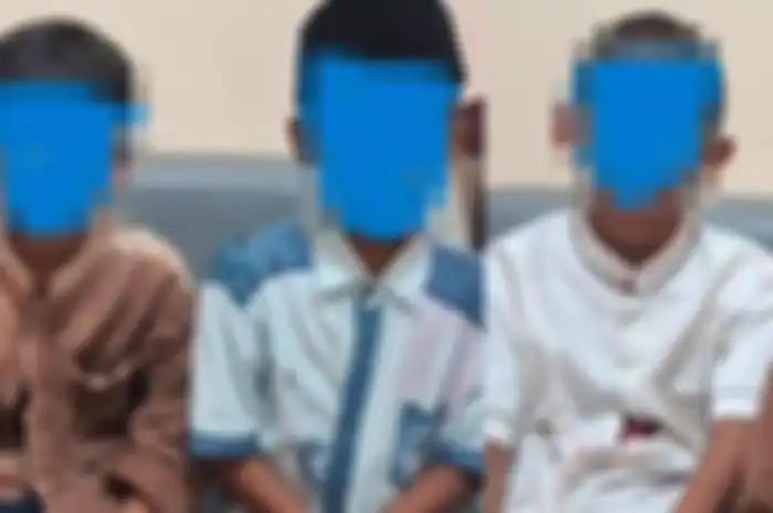 3 bocah sekolah dasar (SD) pelaku pencurian motor di Gresik, motor dijual Rp 150 dan habis untuk dipakai main di Time Zone.