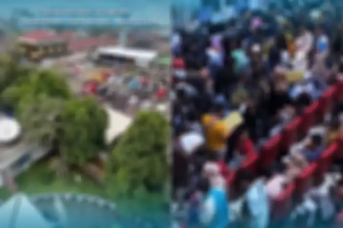 Suasana pembayaran pajak kendaraan imbas adanya pemutihan.