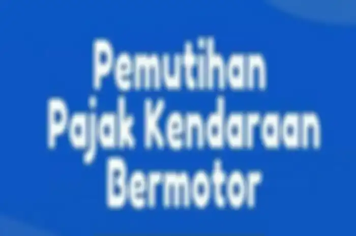 Gambar ilustrasi program pemutihan pajak kendaraan, kali ini agak sulit berharap ada pemutihan di Jakarta.