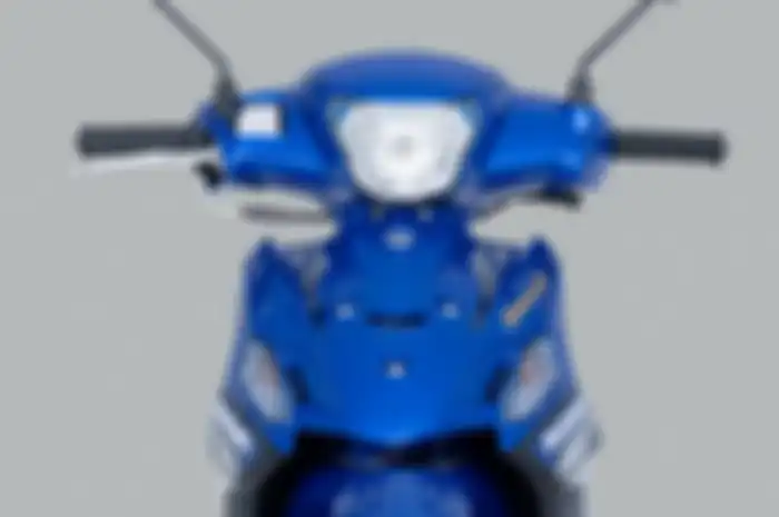 Bentuk depan motor baru Suzuki Smash 2025 juga saudara Burgman Street 125EX.