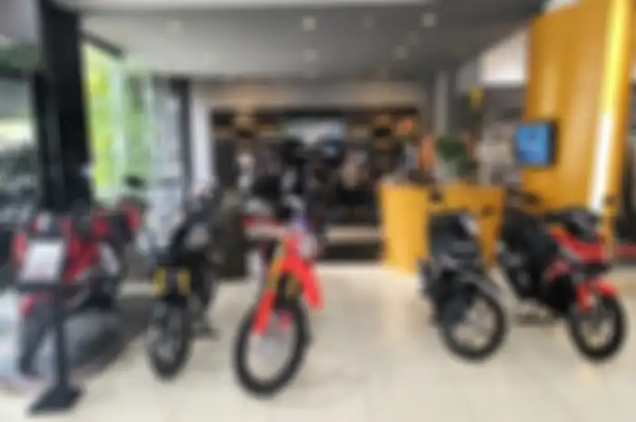 Foto ilustrasi motor baru Honda.