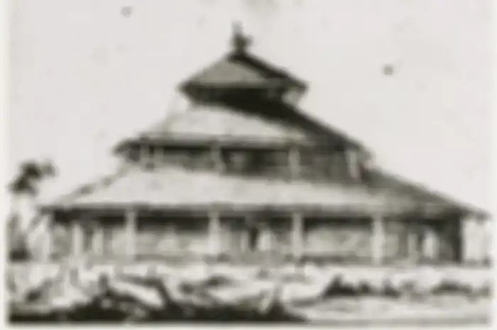 Masjid Agung Demak, salah satu peninggalan Kerajaan Demak, kerajaan Islam pertama yang berdiri di Pulau Jawa (Wikipedia Commons)