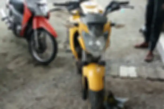 Yamaha Vixion 2015 akan dilelang murah KPKNL Halmahera, harga pembuka Rp 2 jutaan.