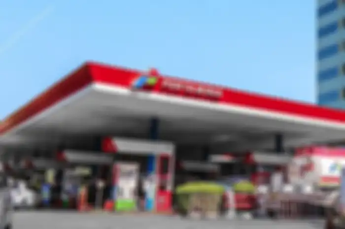 Foto ilustrasi SPBU Pertamina, harga BBM yang dijualnya turun alias jadi lebih murah, berlaku per 1 Mei 2025.
