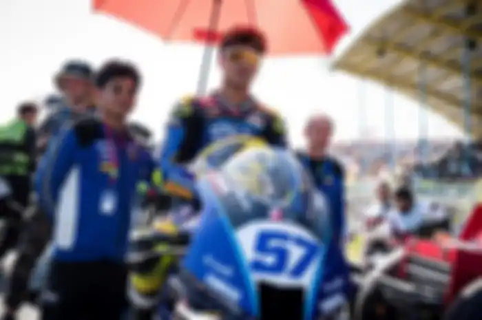 Pembalap Indonesia yang berlaga di World Supersport, Aldi Satya Mahendra.