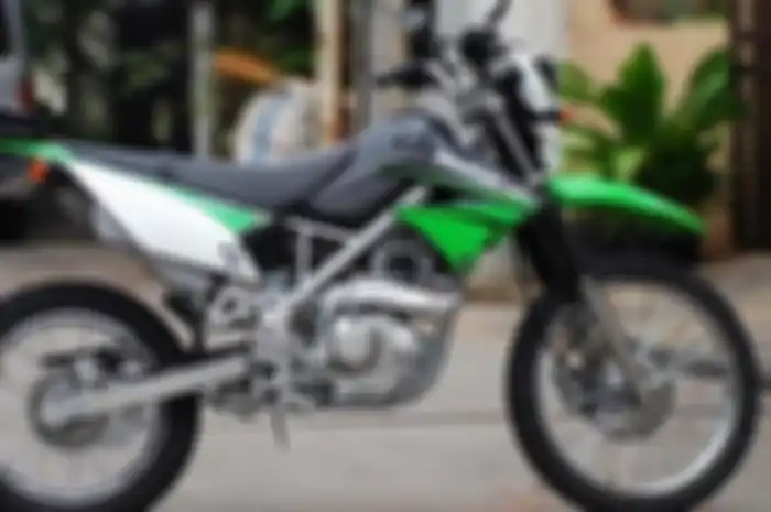 Ilustrasi Kawasaki LX 250 S, motor trail tahun 2011 dilelang di Palangkaraya mulai  harga Rp 4,5 juta.