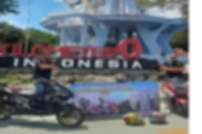 Tendik Fakultas Ekonomi dan Bisnis bro Hernadi serta tendik dari Fakultas Kedokteran bro Sutarno kembali mengadakan touring ke titik nol Sabang Aceh dengan jarak tempuh 2542 km.