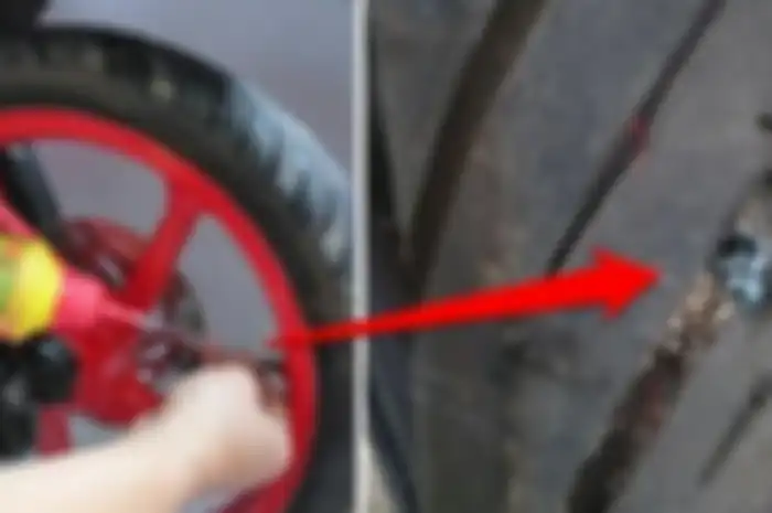 Pakai cairan anti bocor pada ban motor bagus atau malah bisa menimbulkan efek negatif?