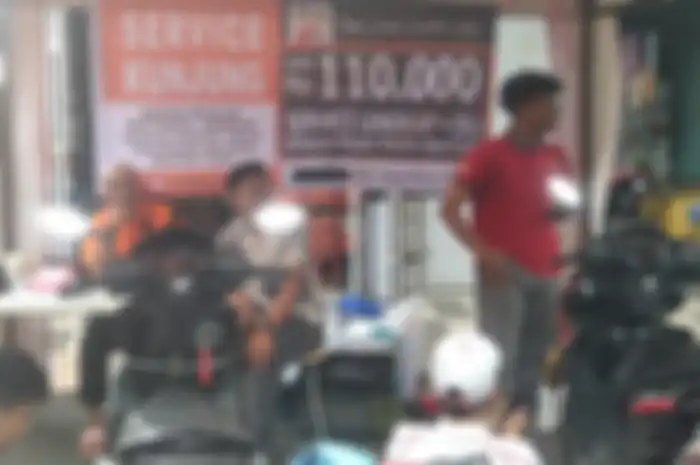 Masjid Miftahul Jannah Rempoa kembali menggelar baksos dengan beragam kegiatan termasuk program servis murah dari AHASS.