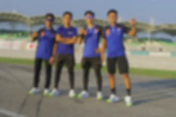 Para pembalap tim Yamaha Racing Indonesia yang berlaga di ARRC 2025.