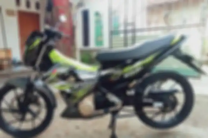 Murah meriah motor seken Suzuki Satria F150 tahun 2014 dijual cuma Rp 8 jutaan.