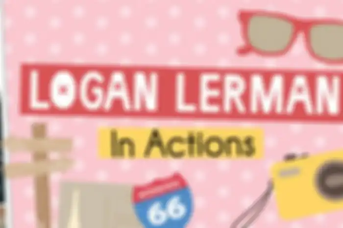 Logan Lerman: Beraksi Di Lokasi Syuting