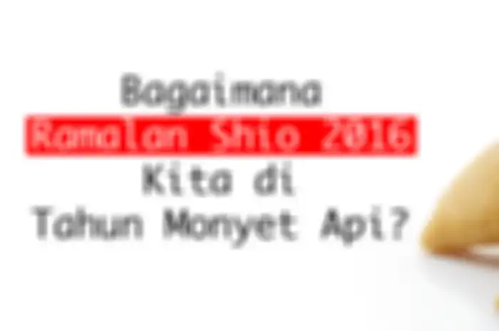Gimana peruntungan kita tahun ini?