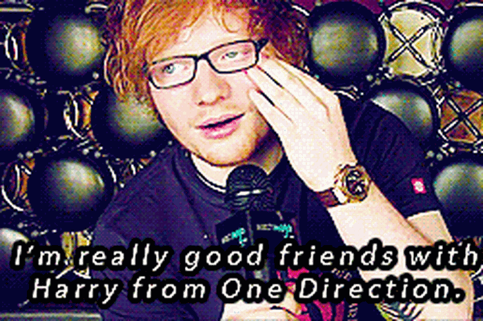 3 Bukti Ed Sheeran Berteman Baik Sama One Direction