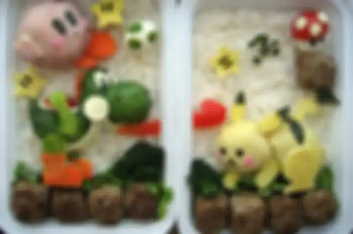 Aneka Bentuk Bento Unik