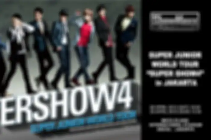 Super Junior: Super Show 4 Live In Jakarta!