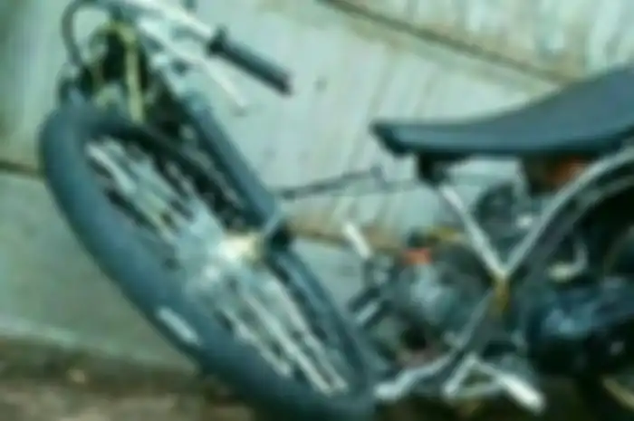 Motor Denis Kancil Paska Kecelakaan
