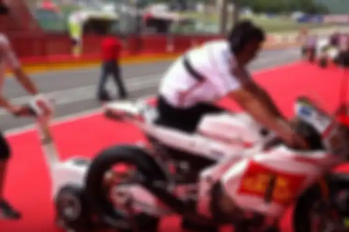 Engine starter ke roda belakang