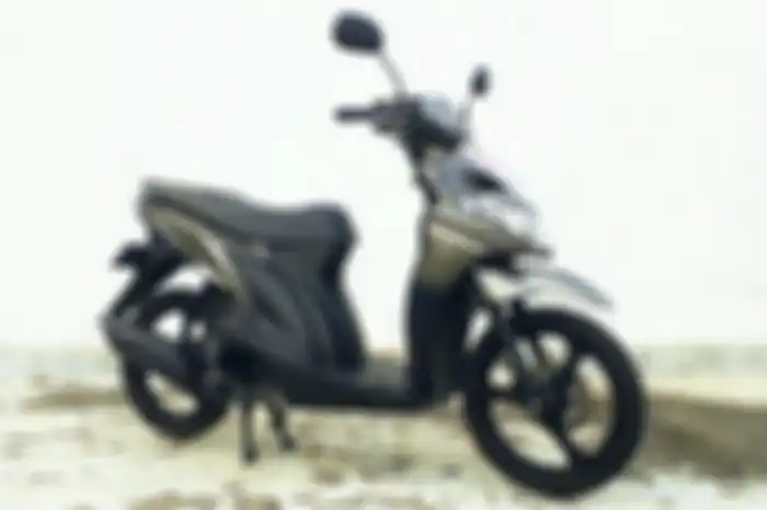 Ilustrasi. Motor matic Suzuki Nex bekas cocok jadi bahan motor custom. 