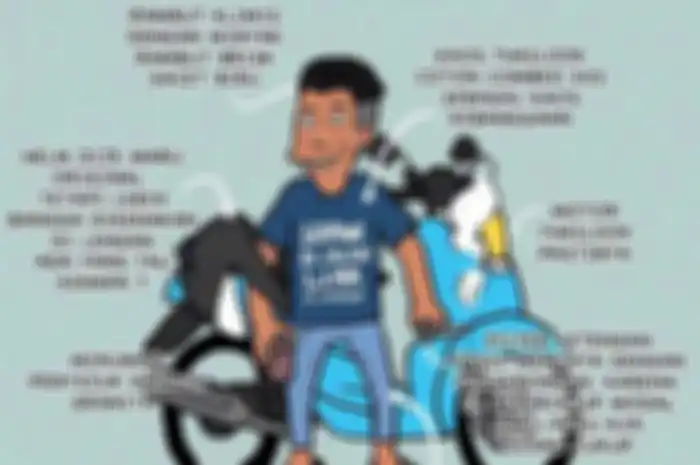 Meme lucu joki balap liar.