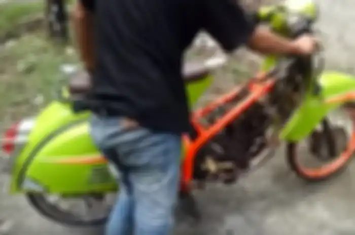 Vespa Mesin Suzuki Satria FU