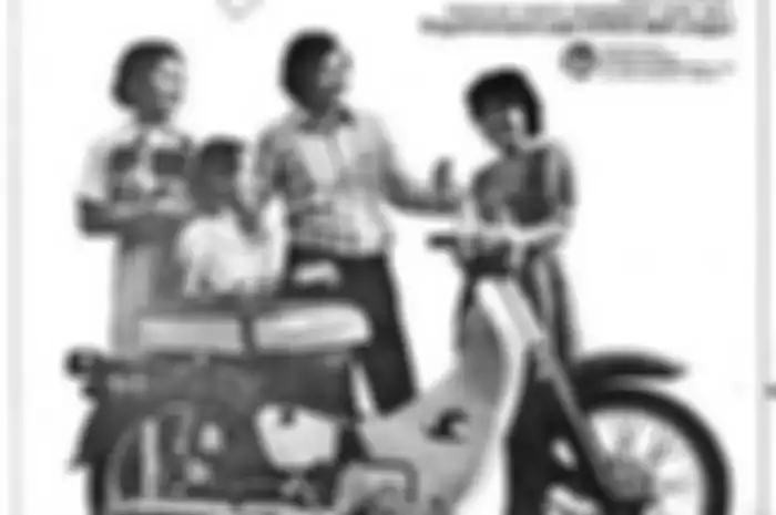 Iklan Honda C70 jadul