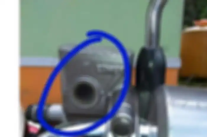 Tabung minyak rem dikira kamera gopro.