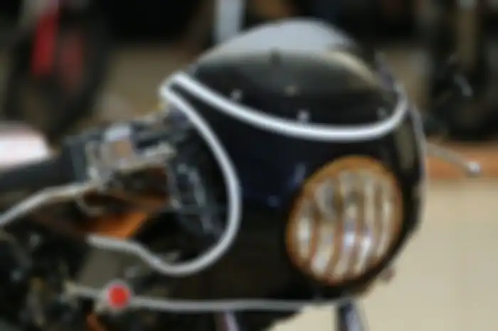 RX King modifikasi cafe racer, ajib bener bro.