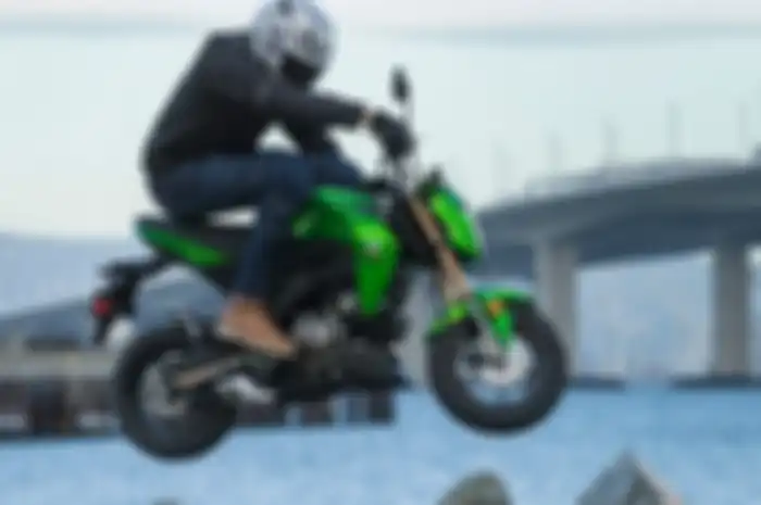 Kawasaki Z125 anti banjir.