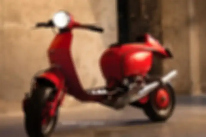 Lambretta 225 hasil kolaborasi Alfredo Baptista Rodrigues dan Tomas Da Costa Lima