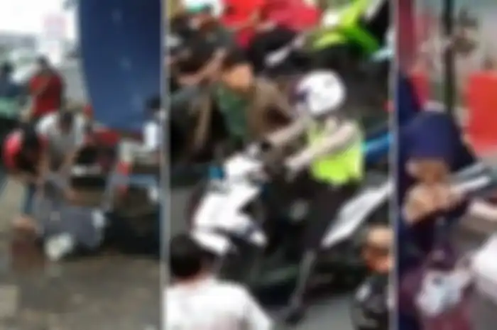 Insiden memilukan polisi dalam menjalankan tugas.