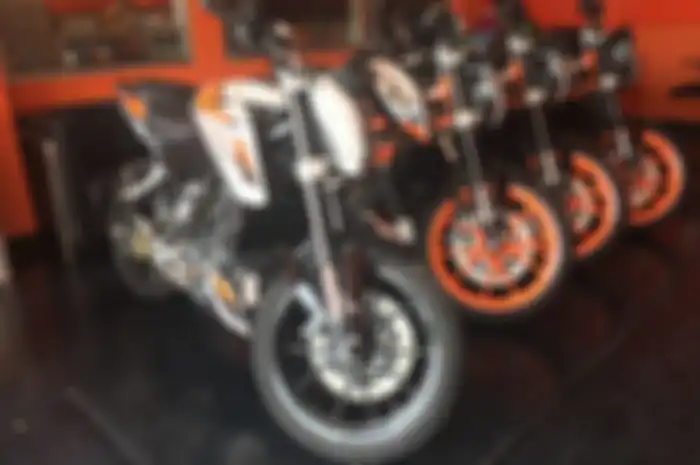 Varian KTM Duke di KTM Kebon Jeruk