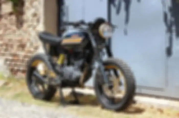 Yamaha Byson custom street tracker dari Lino Motos Custom